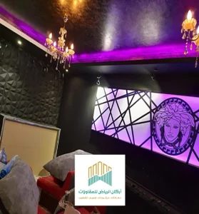 تصميم ديكورات مضيئة في الرياض