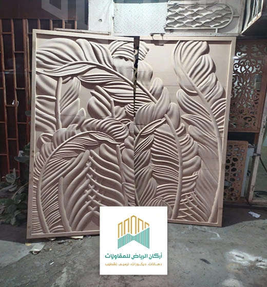 ديكور حفر خشب للجدران