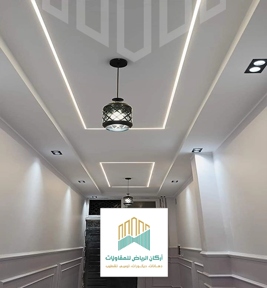 اضاءة اسقف جبس الرياض