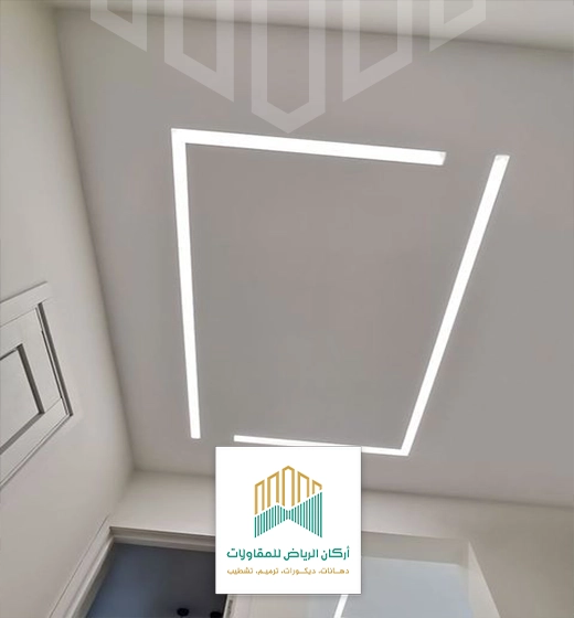 ديكور اضاءة السقف