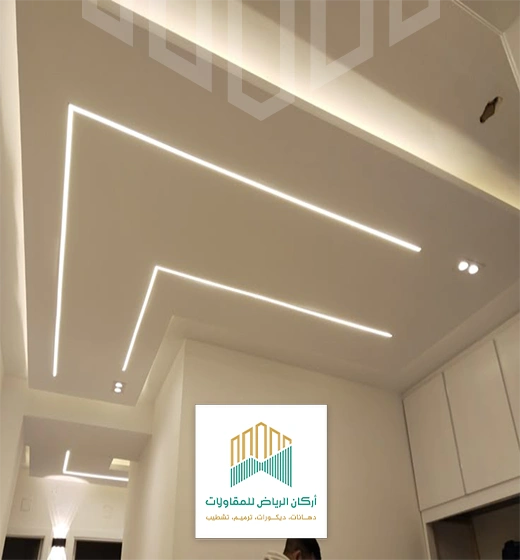 ديكور اضاءة السقف