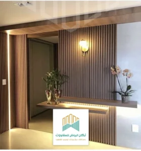 ديكورات مداخل بديل الخشب بالرياض