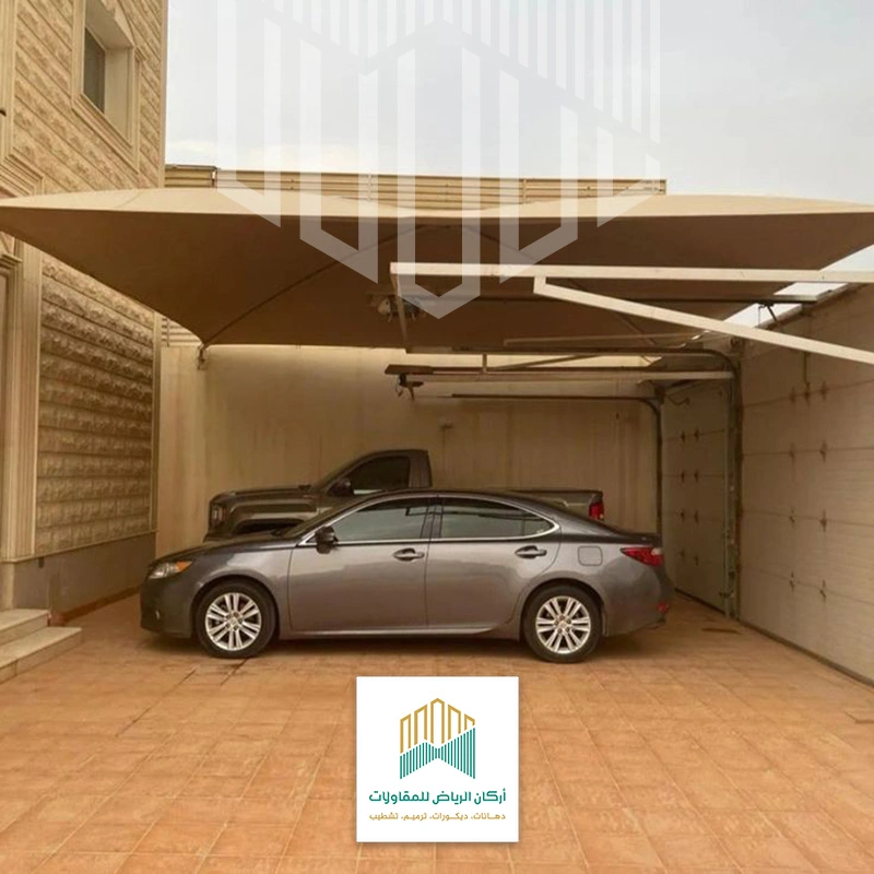 مظلات سيارات PVC الرياض