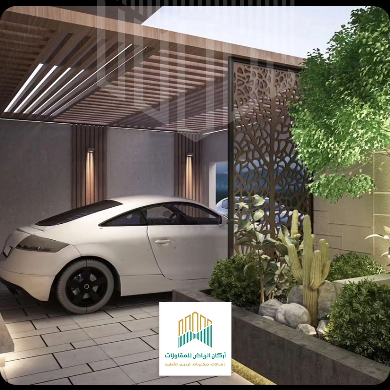مظلات خارجية للسيارات بالرياض
