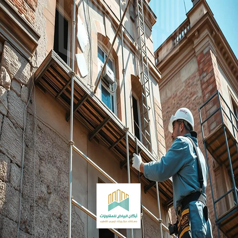 ترميم واجهات منازل الرياض